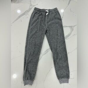 NWT Tucker + Tate Fleece Joggers, Boys, Gray, Size L (10-12)